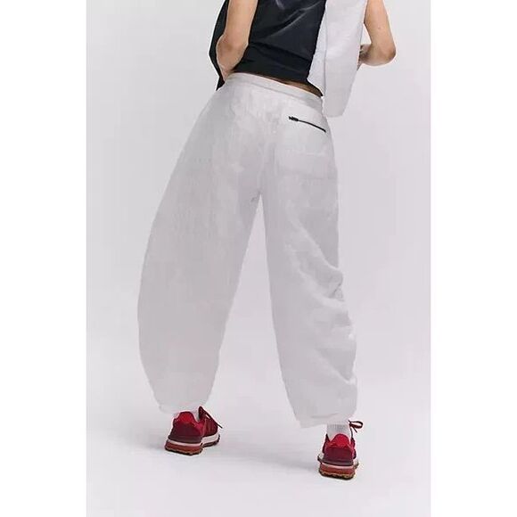 FP Movement x Free People OB2113483 Women Sz M White Lift Off Barrel Pants - Picture 13 of 13